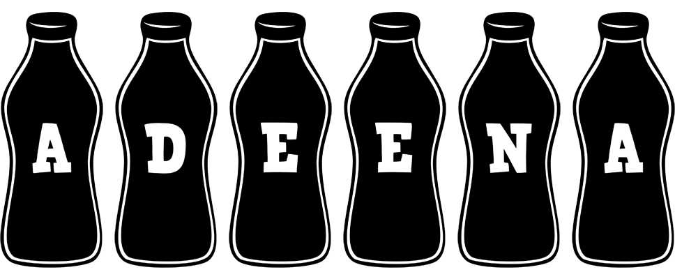 Adeena bottle logo