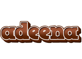 Adeena brownie logo