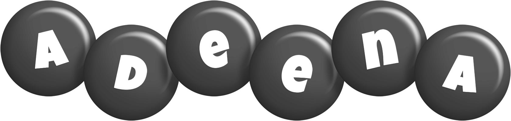 Adeena candy-black logo
