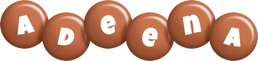 Adeena candy-brown logo