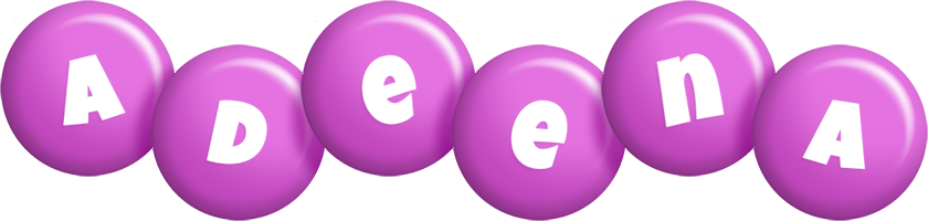Adeena candy-purple logo