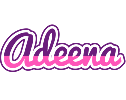 Adeena cheerful logo