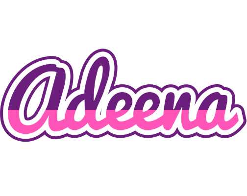Adeena cheerful logo