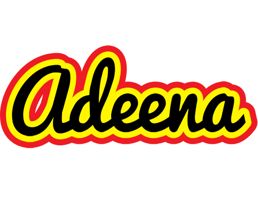 Adeena flaming logo