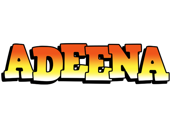 Adeena sunset logo