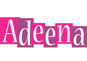 Adeena whine logo