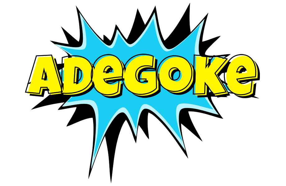 Adegoke amazing logo