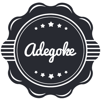 Adegoke badge logo