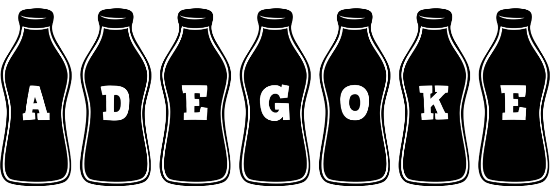 Adegoke bottle logo