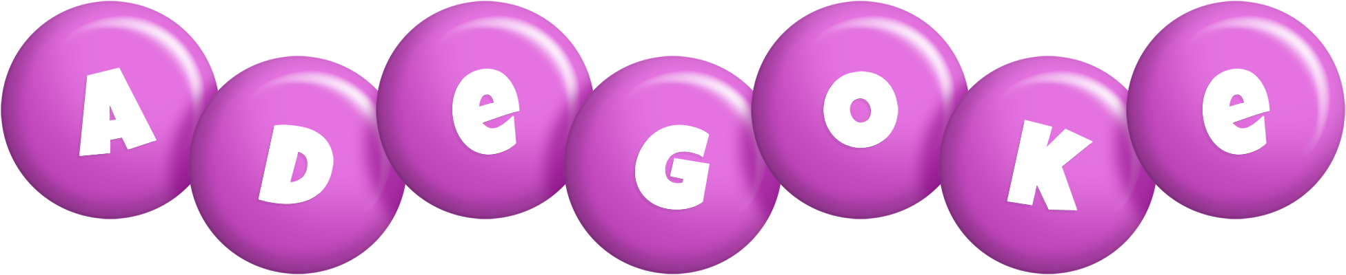 Adegoke candy-purple logo