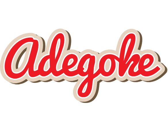 Adegoke chocolate logo