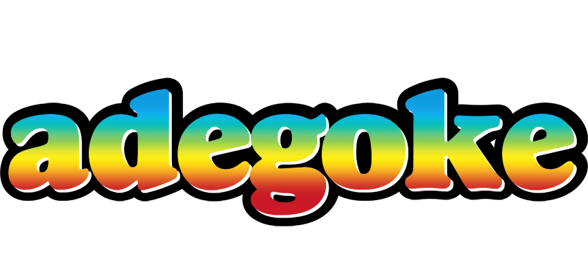 Adegoke color logo