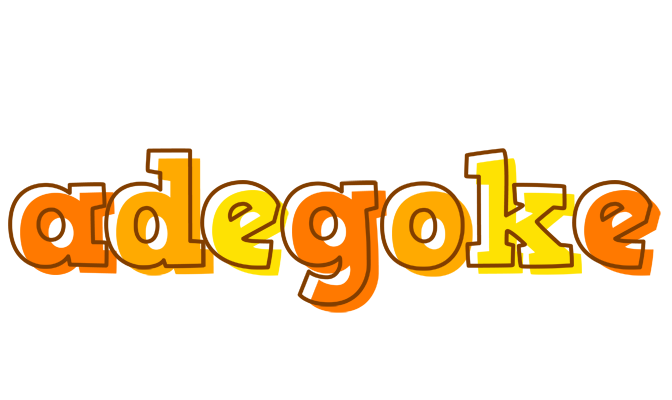 Adegoke desert logo