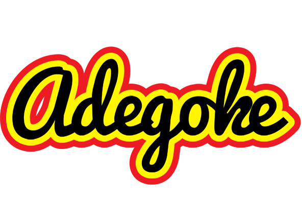 Adegoke flaming logo