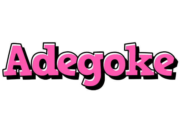Adegoke girlish logo