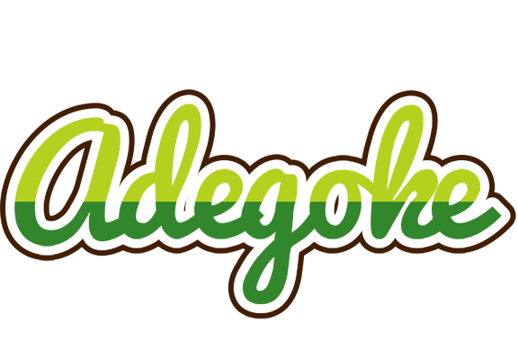 Adegoke golfing logo