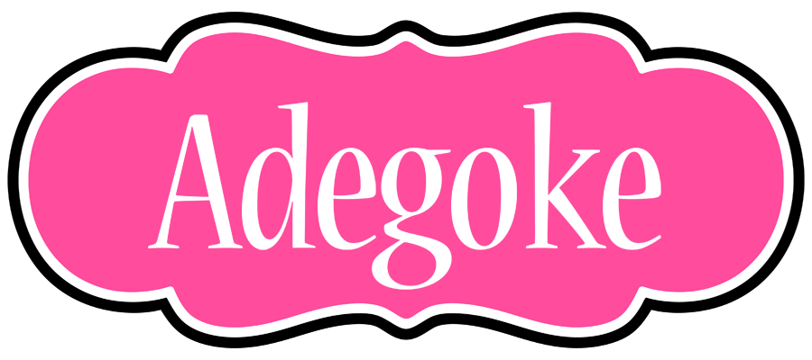 Adegoke invitation logo