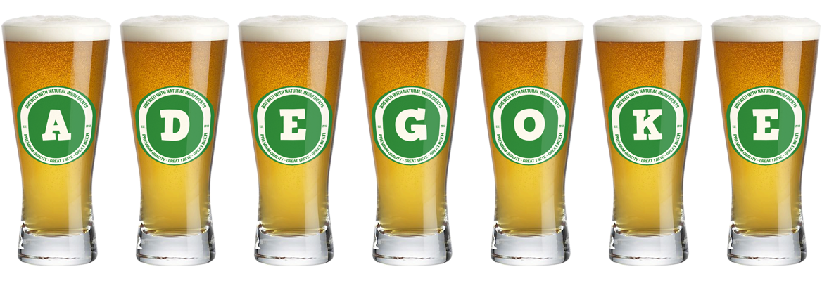 Adegoke lager logo