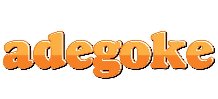 Adegoke orange logo