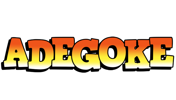 Adegoke sunset logo
