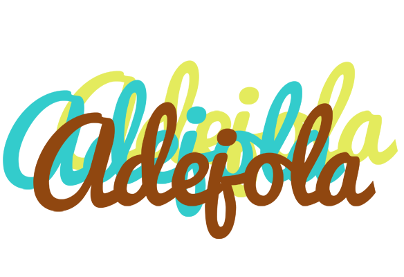 Adejola cupcake logo