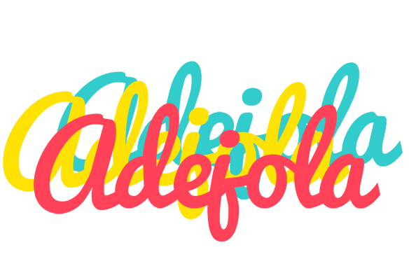 Adejola disco logo