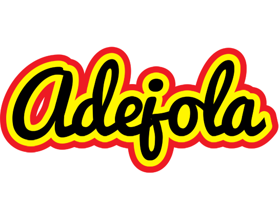 Adejola flaming logo