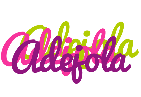 Adejola flowers logo