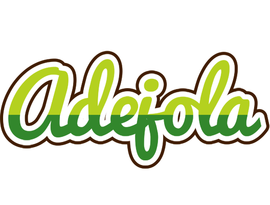 Adejola golfing logo