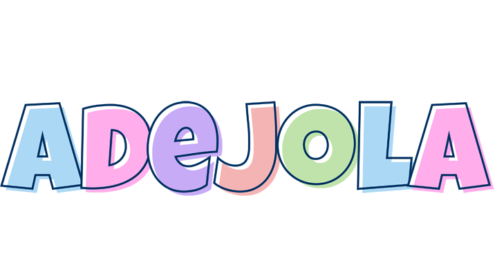 Adejola pastel logo