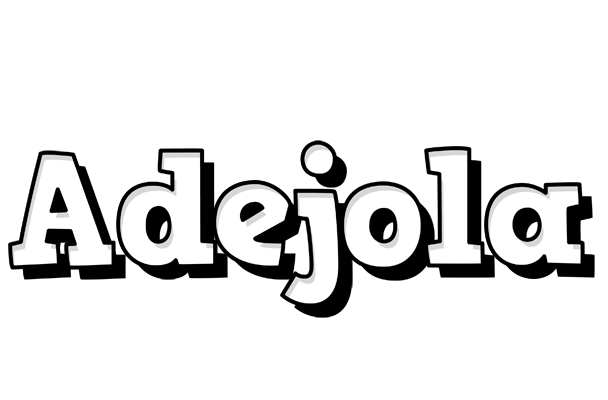 Adejola snowing logo