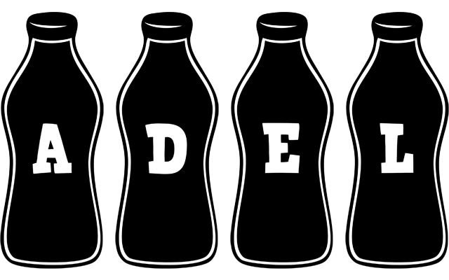 Adel bottle logo