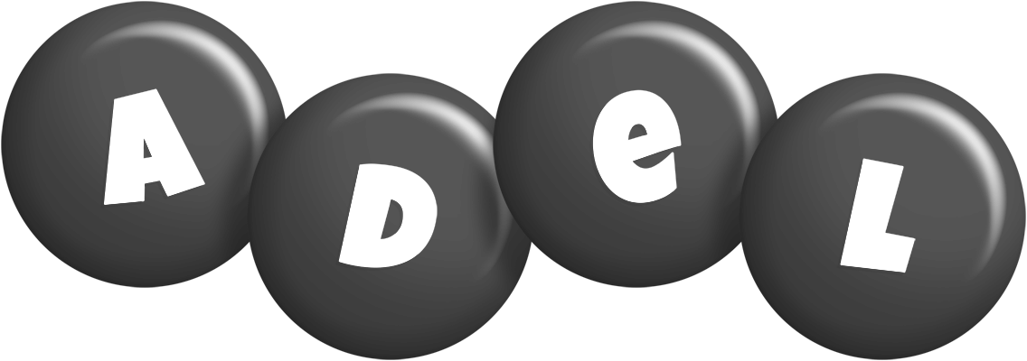 Adel candy-black logo