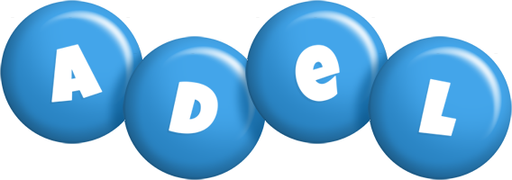Adel candy-blue logo