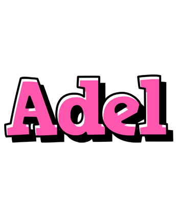 Adel girlish logo