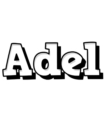 Adel snowing logo