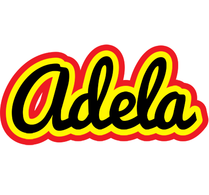 Adela flaming logo
