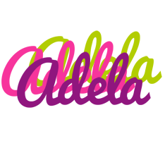 Adela flowers logo