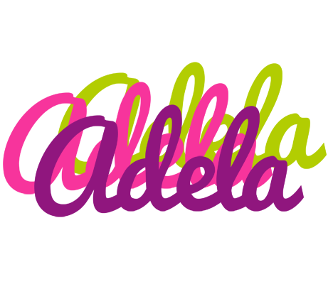 Adela flowers logo