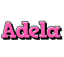 Adela girlish logo