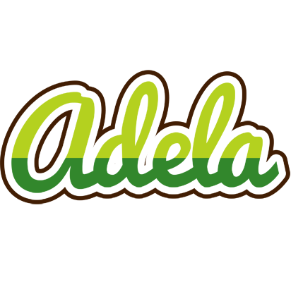 Adela golfing logo