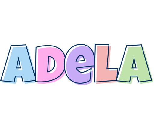 Adela pastel logo