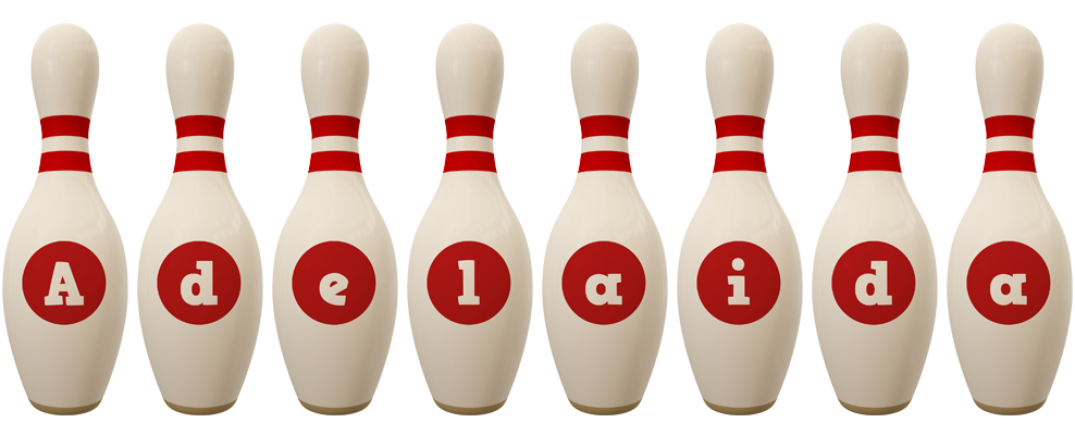 Adelaida bowling-pin logo