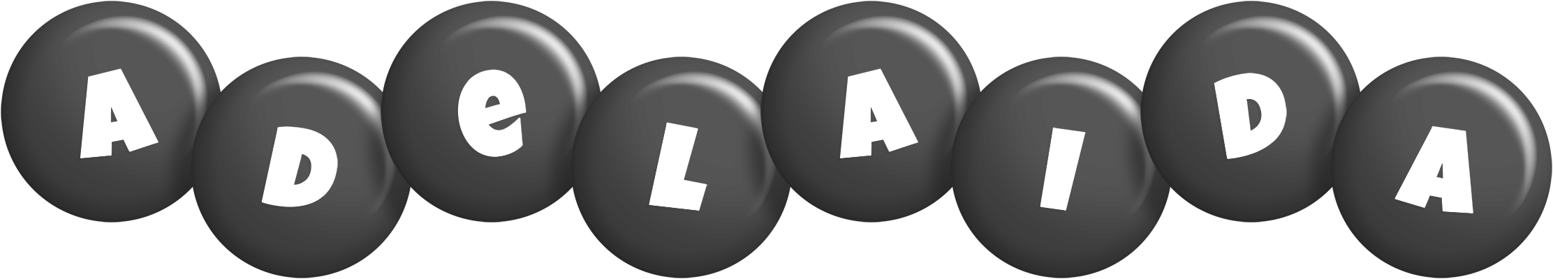 Adelaida candy-black logo