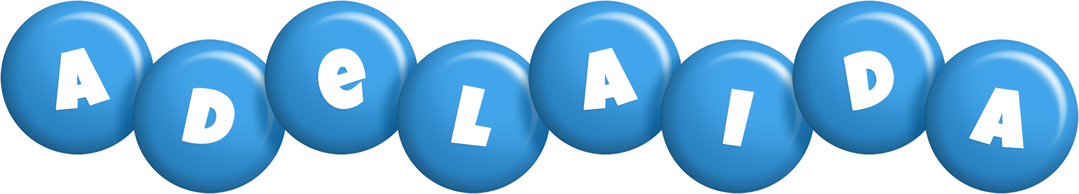 Adelaida candy-blue logo