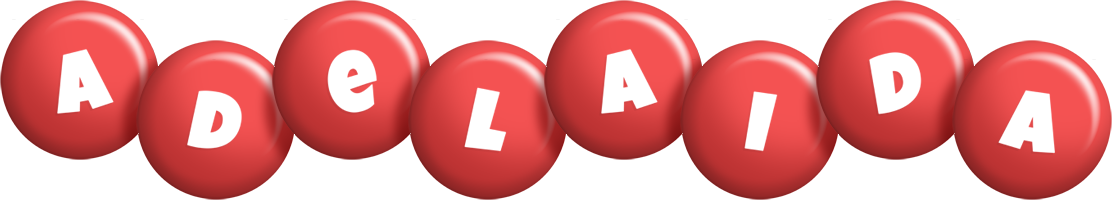 Adelaida candy-red logo