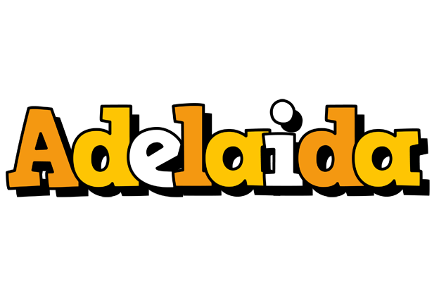 Adelaida cartoon logo