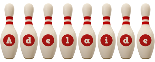 Adelaide bowling-pin logo