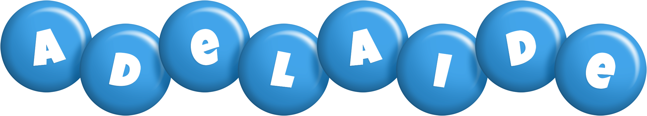 Adelaide candy-blue logo