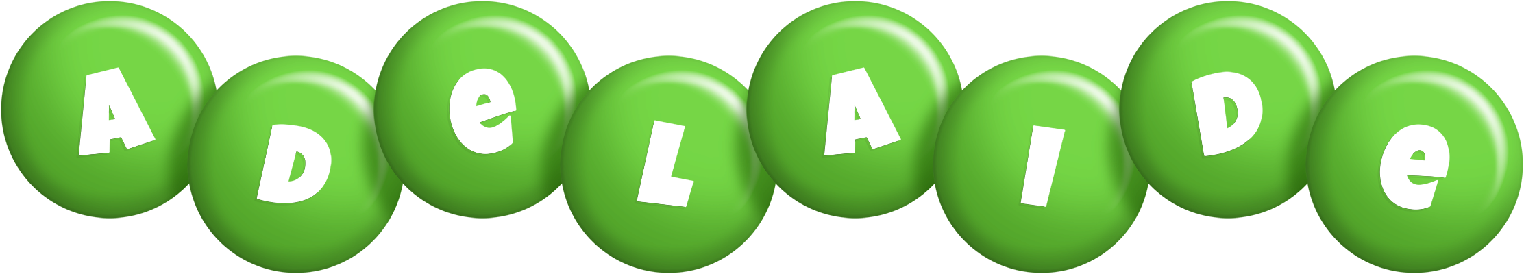 Adelaide candy-green logo